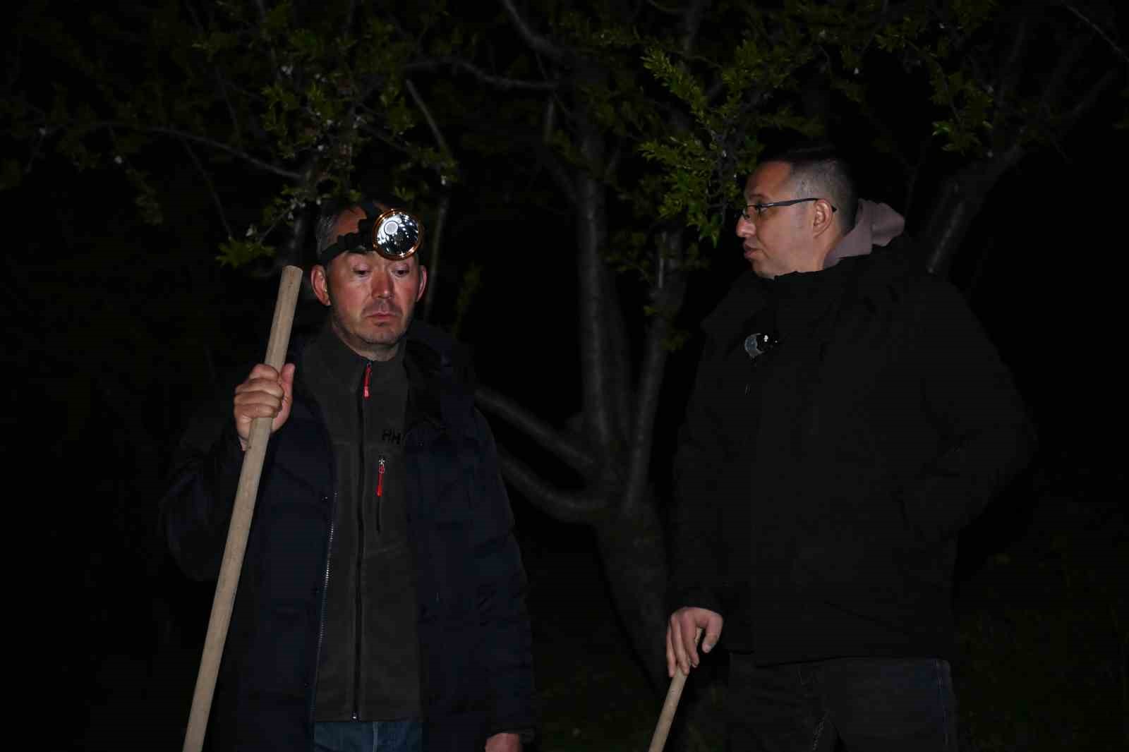 Manisa’da don nöbeti
