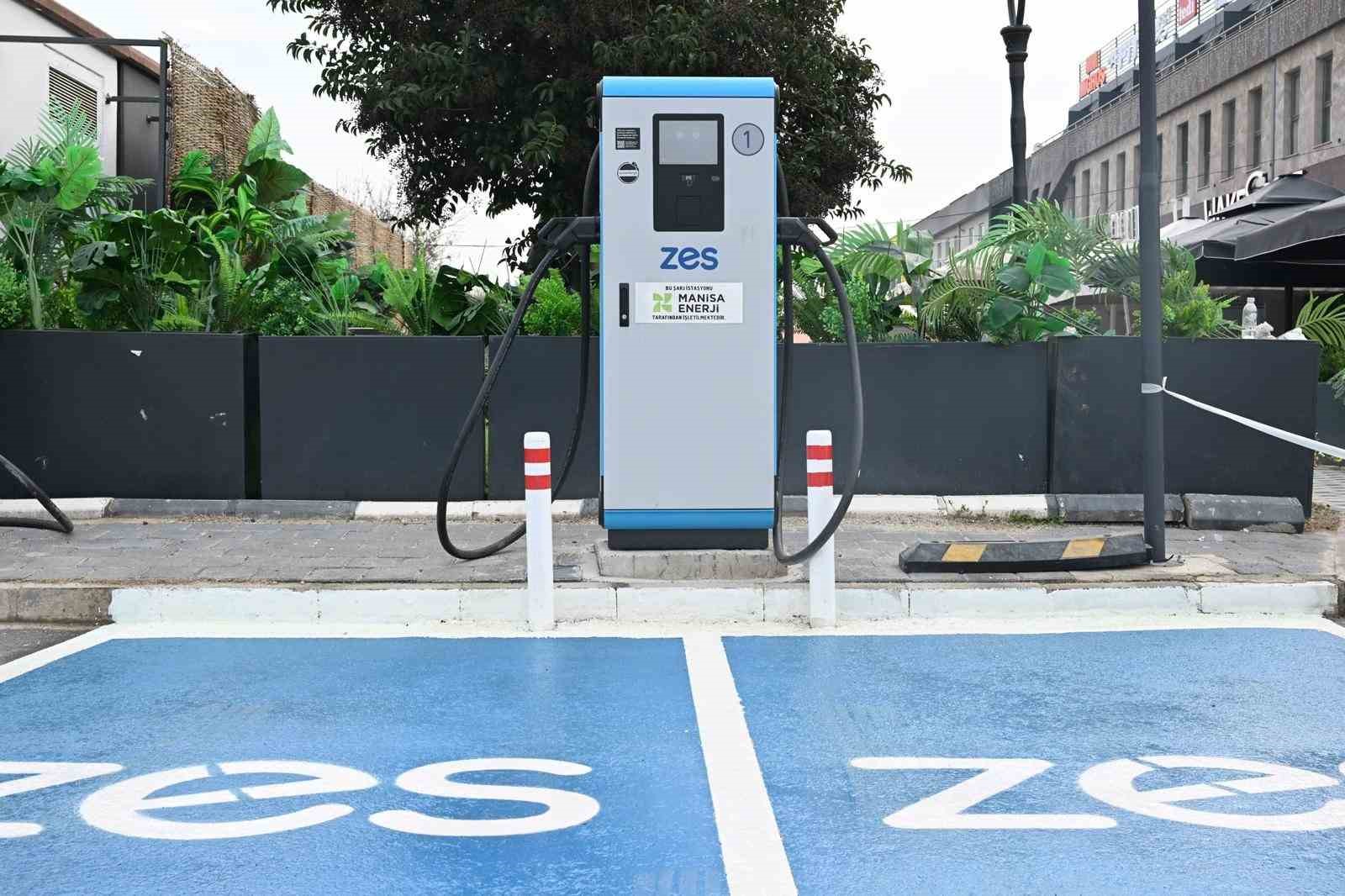 Manisa’da elektrikli araçlar için güçlü altyapı

