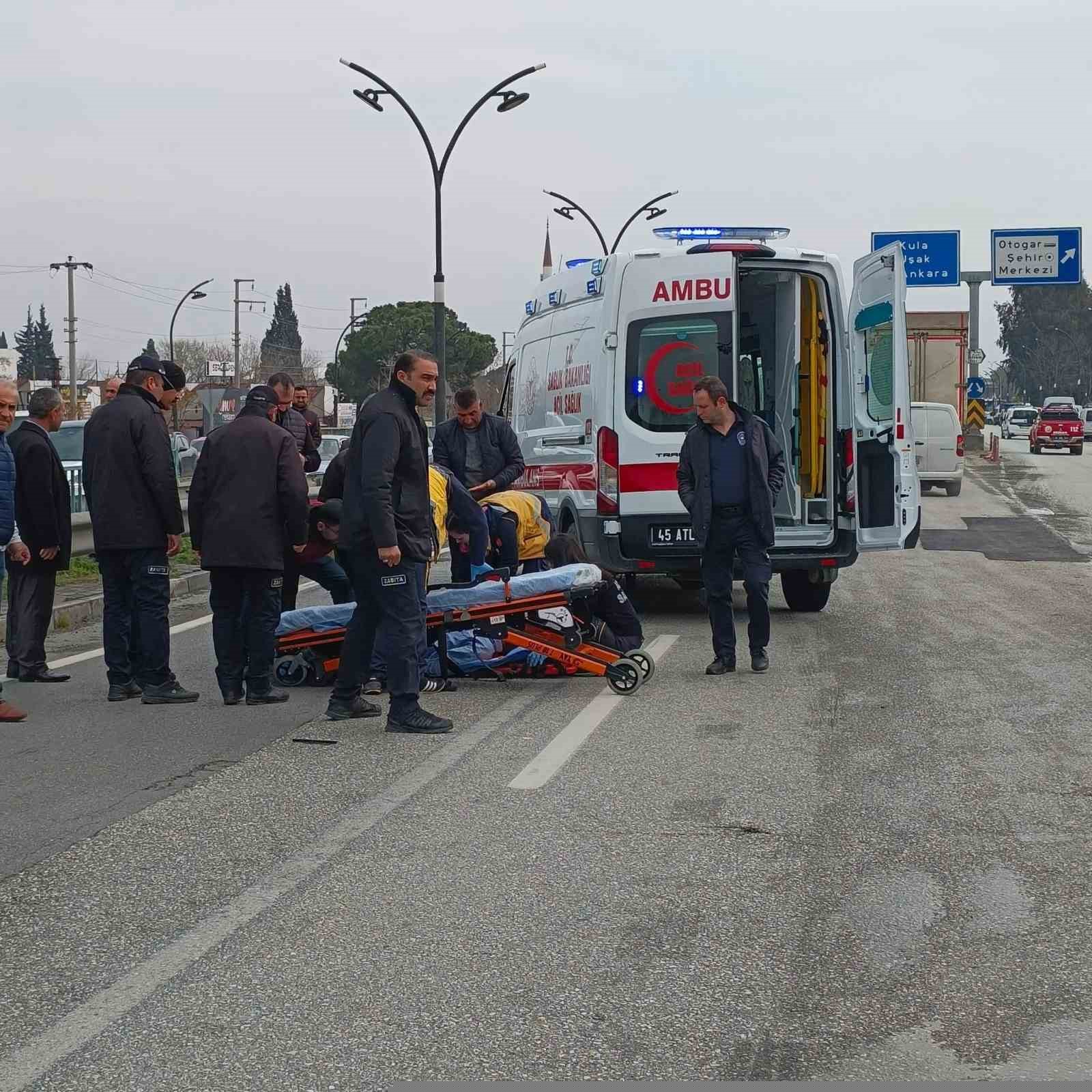 Manisa’da korku dolu anlar
