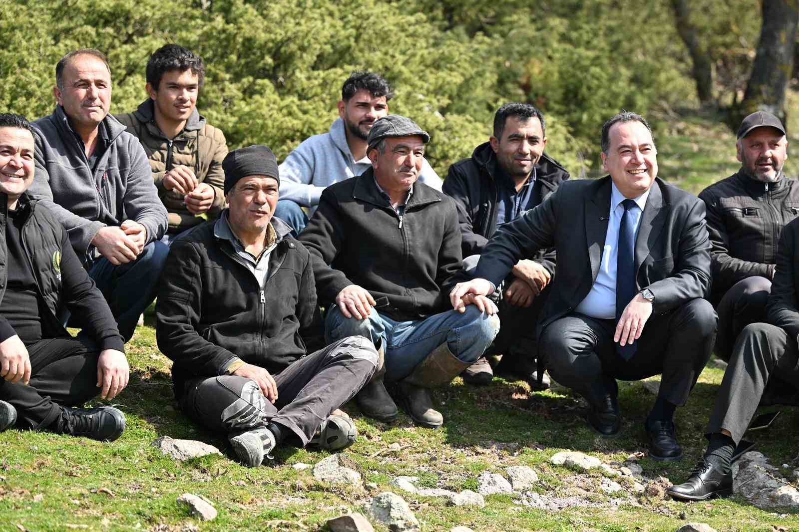 Manisa’da meralara 8,5 tonluk bereket
