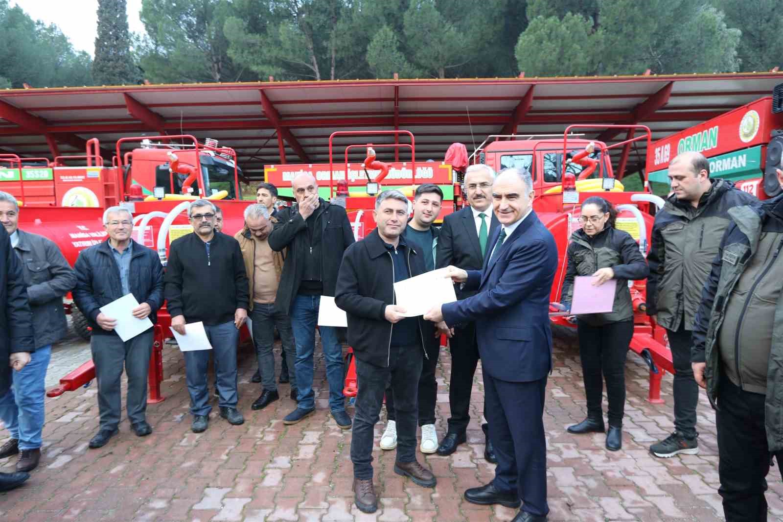 Manisa’da orman yangınlarına karşı tedbirler güçlendiriliyor
