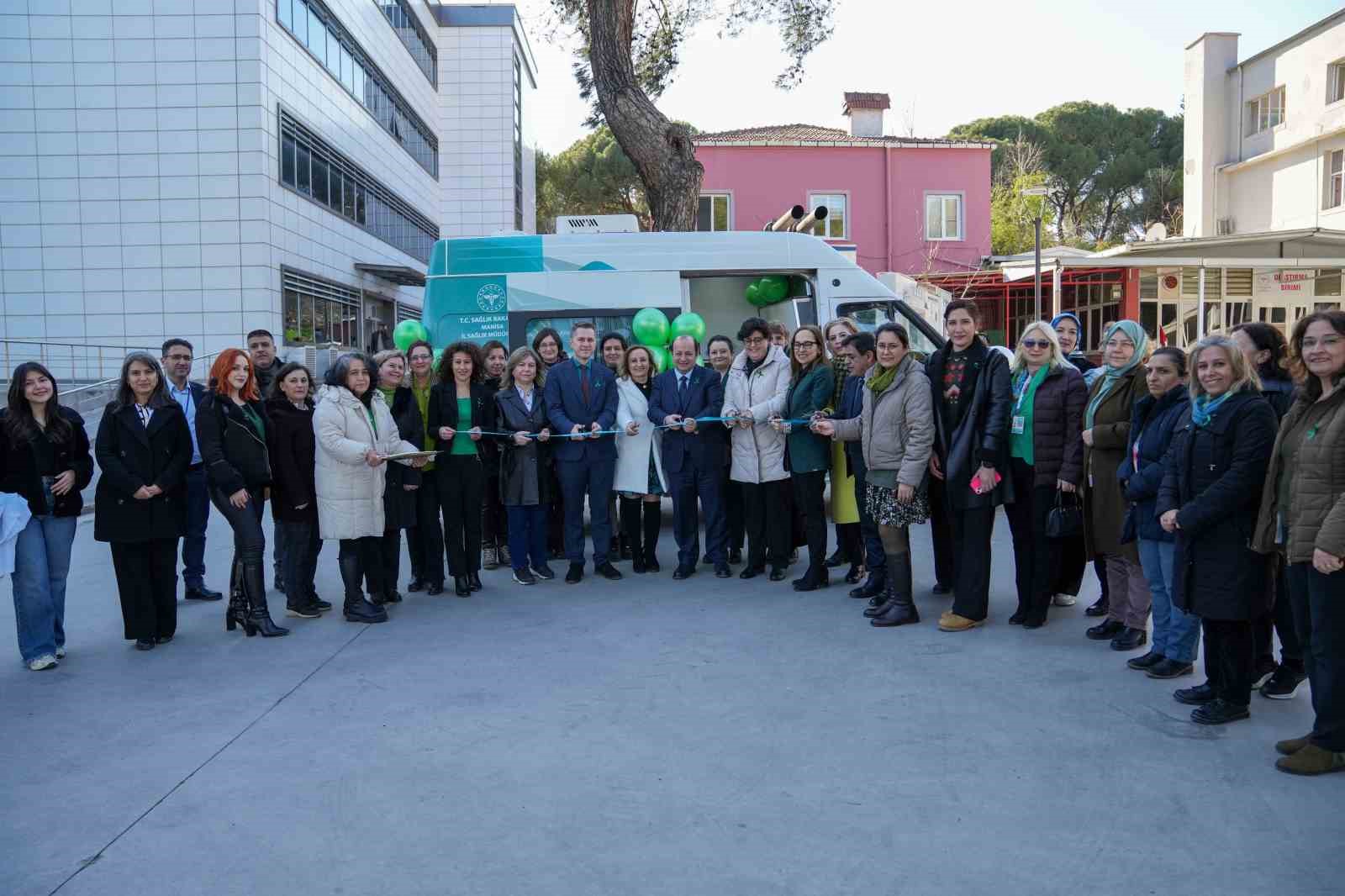 Manisa’da rahim ağzı kanseri tarama aracı hizmete girdi
Manisa’da rahim ağzı kanseri tarama aracı hizmete girdi