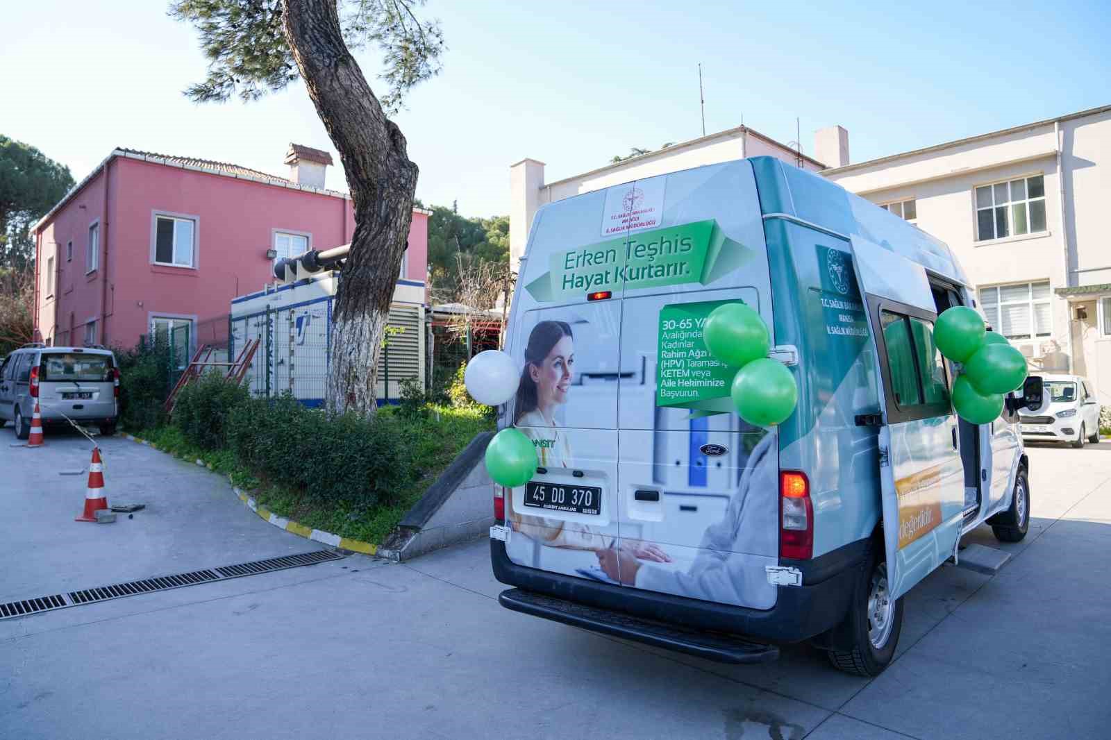 Manisa’da rahim ağzı kanseri tarama aracı hizmete girdi
Manisa’da rahim ağzı kanseri tarama aracı hizmete girdi