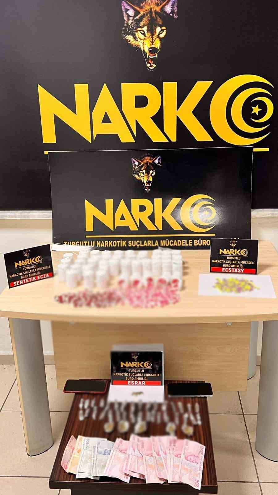 Manisa’da uyuşturucuya geçit yok
