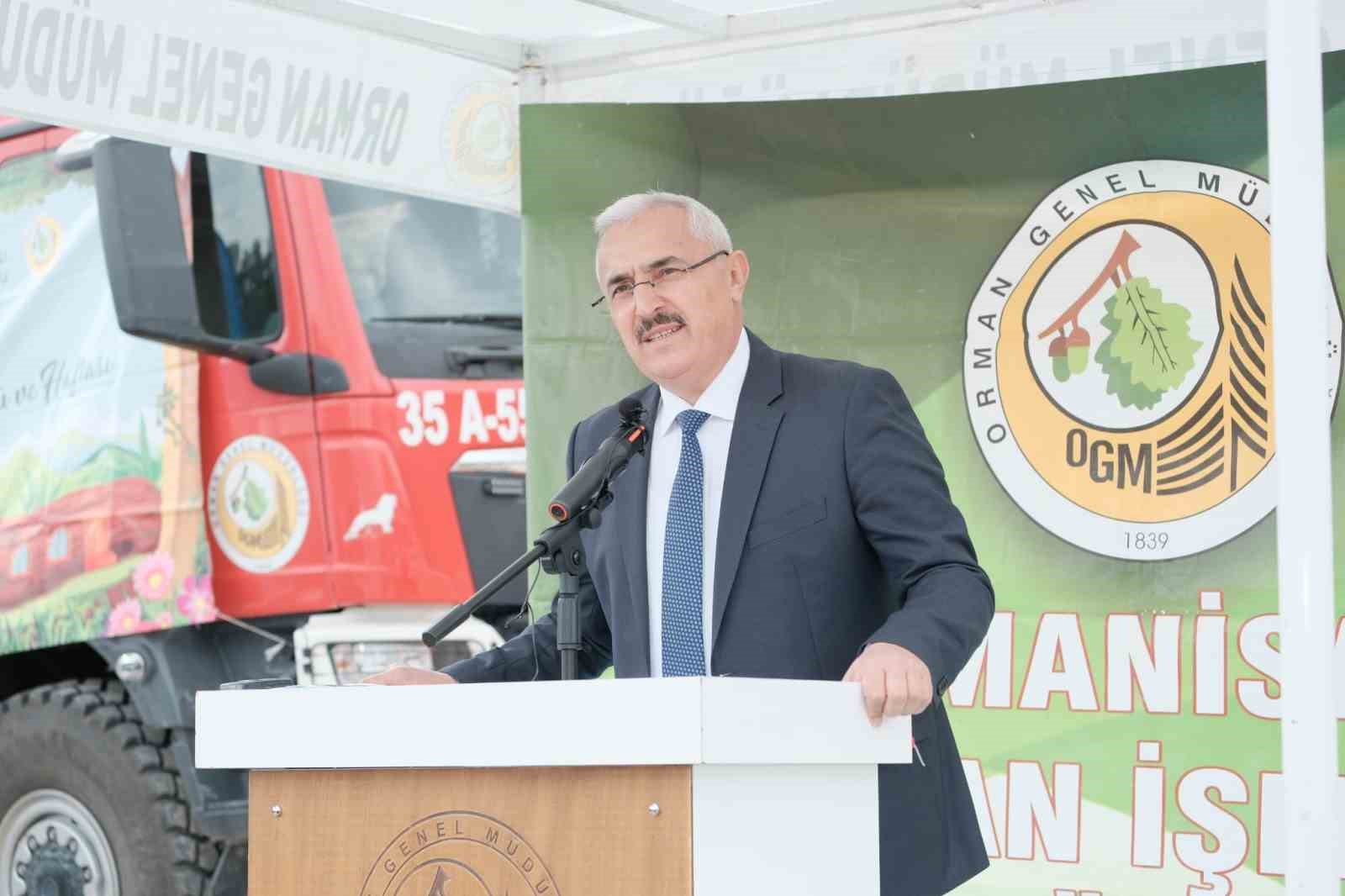 Manisa’da yanan alanlar yeniden yeşeriyor
