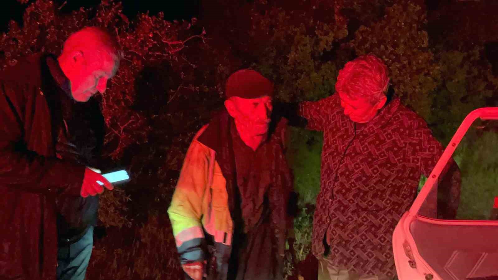 Mantar ararken kaybolan yaşlı adam için ekipler seferber oldu
