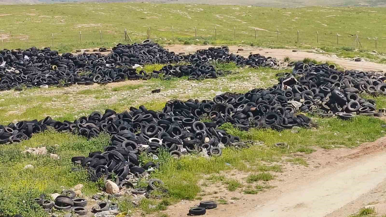 Mardin Büyükşehir Belediyesi, 100 ton atık lastiği geri dönüşüme kazandırdı
