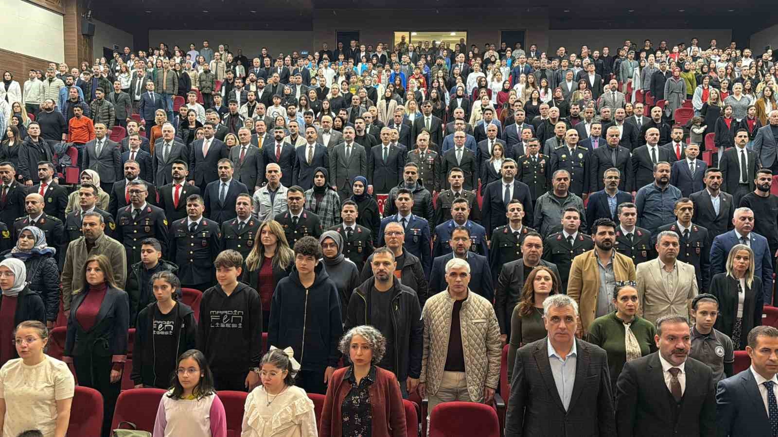 Mardin’de 18 Mart Çanakkale Deniz Zaferi ve Şehitleri Anma Günü töreni
