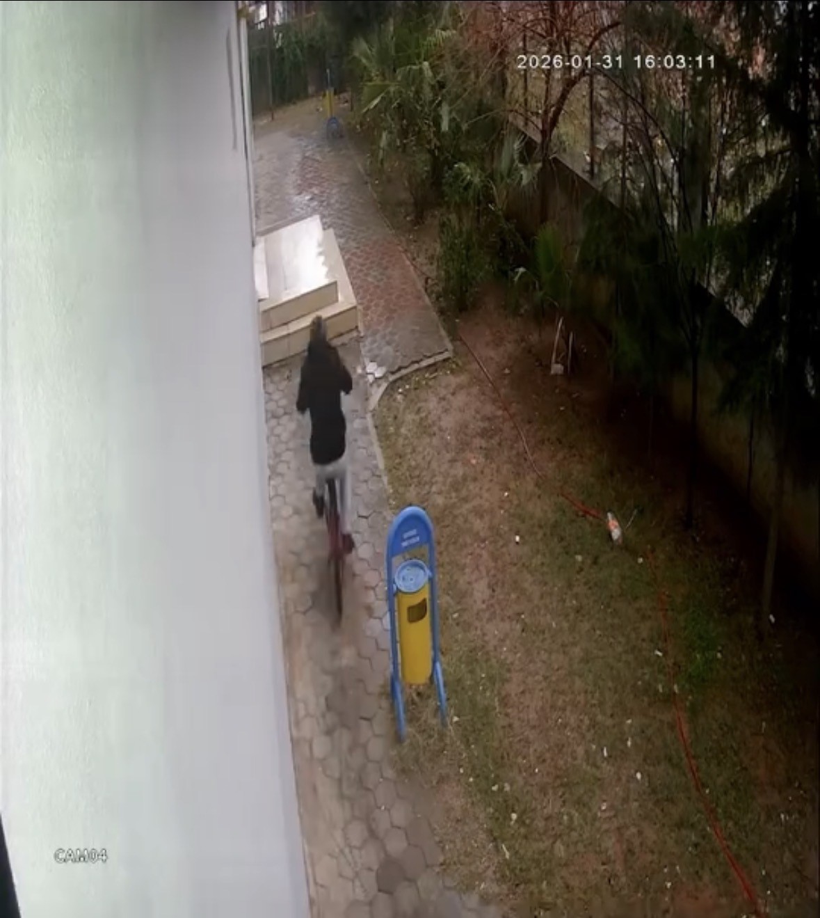 Mardin’de bisiklet hırsızlığı kamerada
