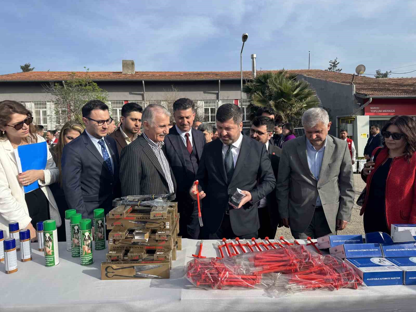 Mardin’de INSURE Projesi kapsamında 4 milyon liralık ekipman teslim töreni
Mardin’de INSURE Projesi kapsamında 4 milyon liralık ekipman teslim töreni