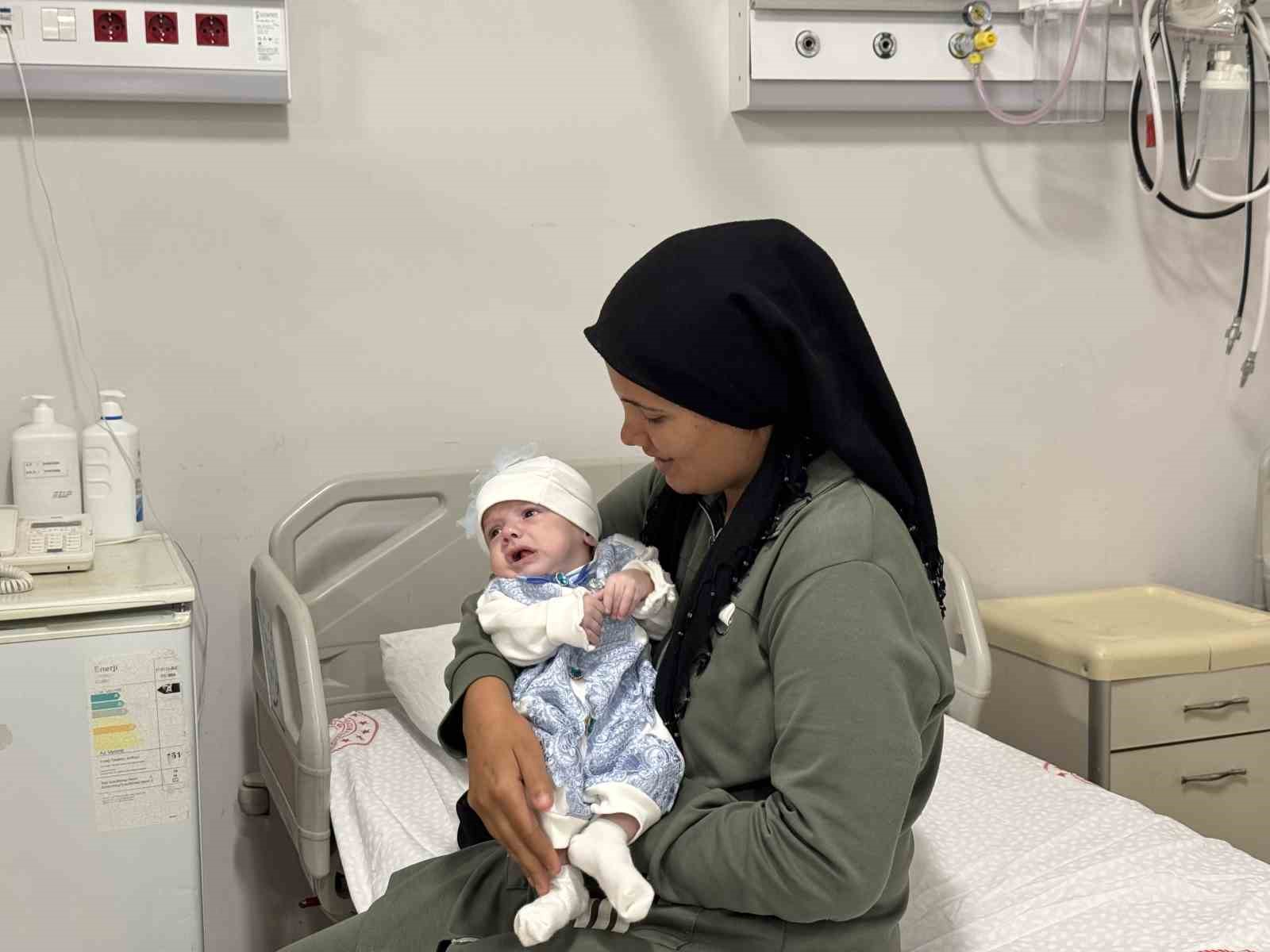 Mardin’de nadir görülen hastalıkla doğan bebek sağlığına kavuştu
