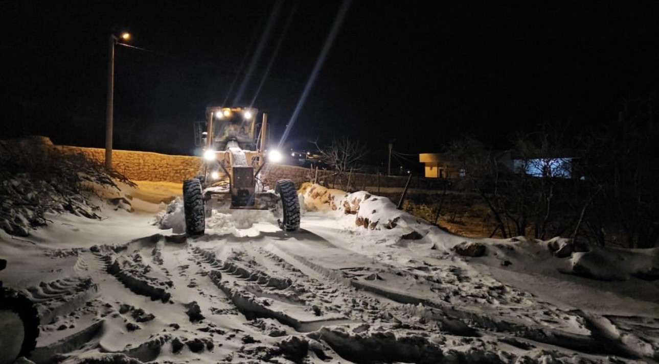 Mardin’de son yılların en yoğun kar yağışı
