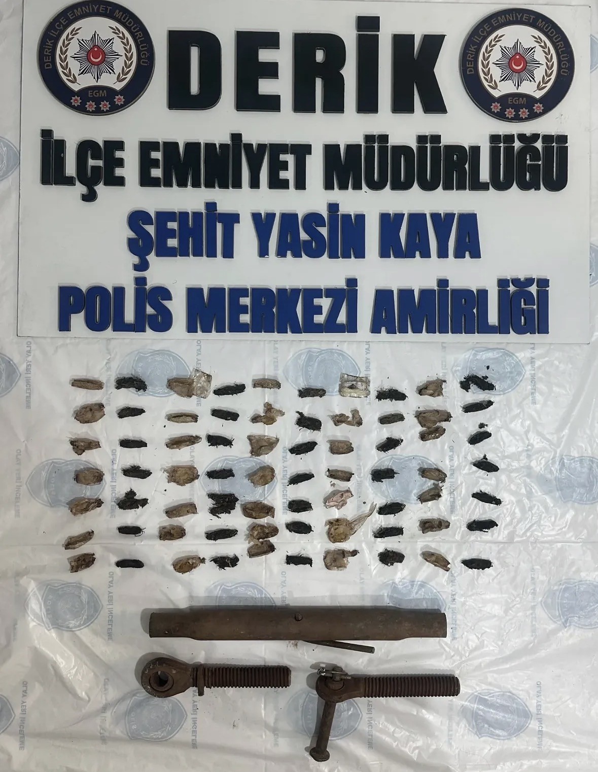 Mardin’de uyuşturucu operasyonunda 3 şüpheliye adli işlem başlatıldı
