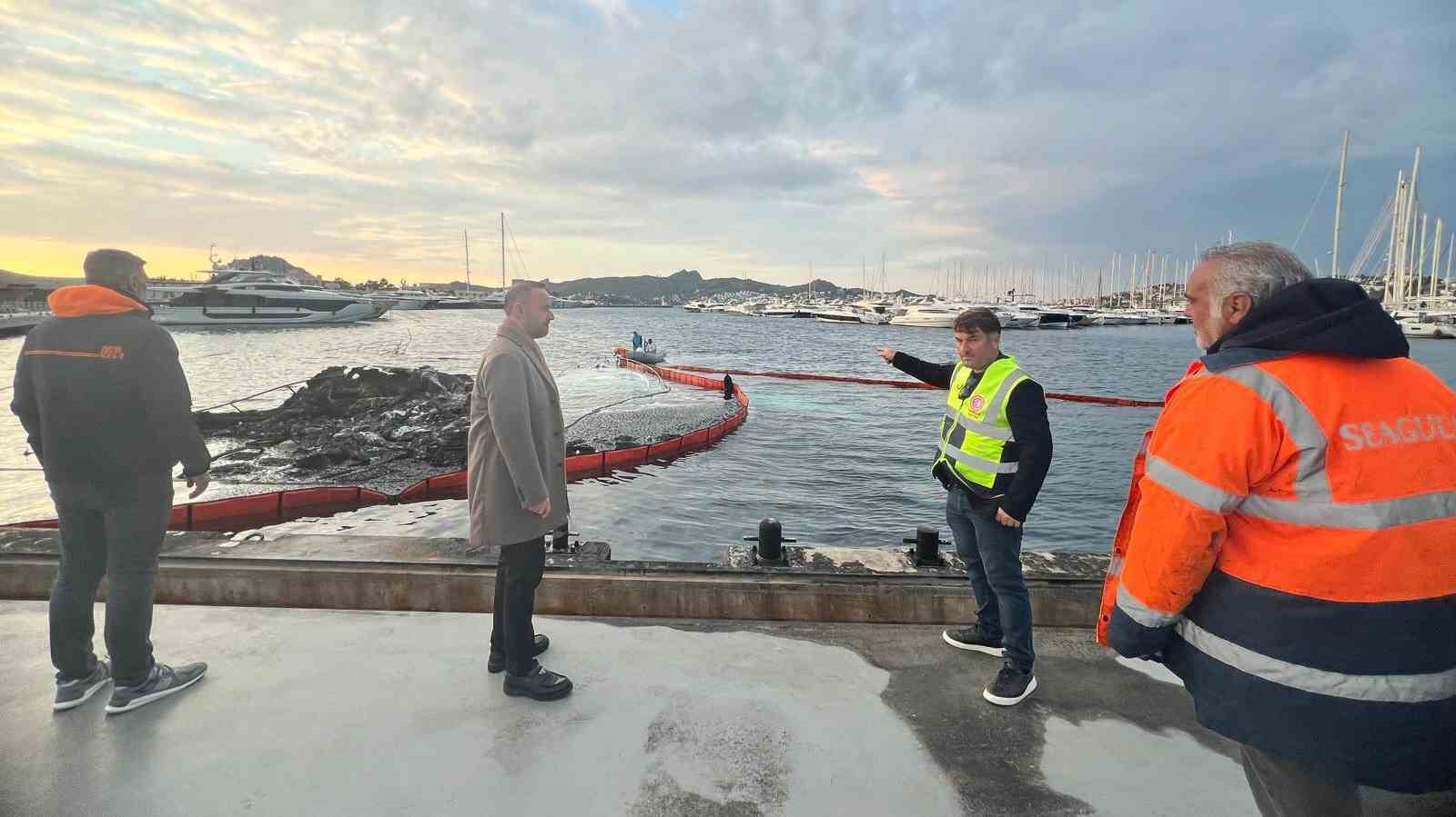 Marinada temizlik çalışmaları başladı
