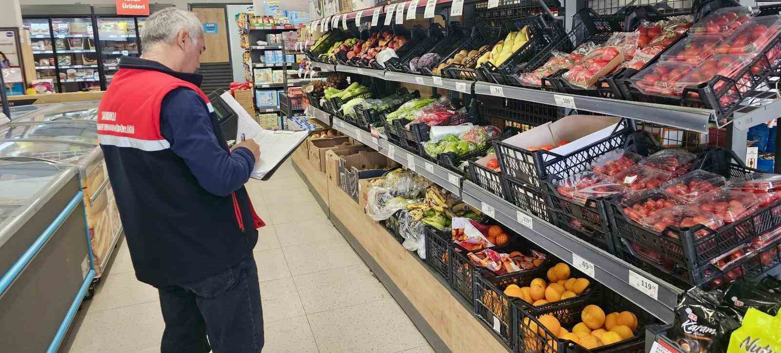 Marketlere yönelik fiyat denetimleri sürüyor
