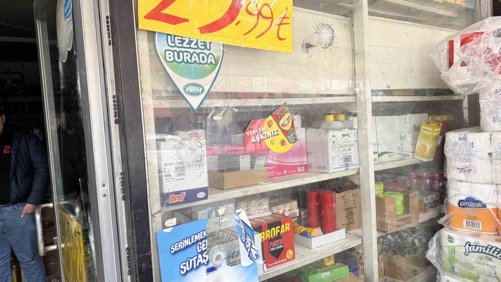 Marketten 2 milyon lira haraç isteyip silahlı saldırı düzenlediler iddiası
