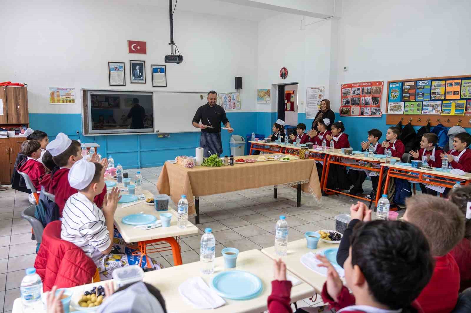 Marmarabirlik minik şeflerle sağlıklı nesiller yetiştiriyor
Marmarabirlik minik şeflerle sağlıklı nesiller yetiştiriyor