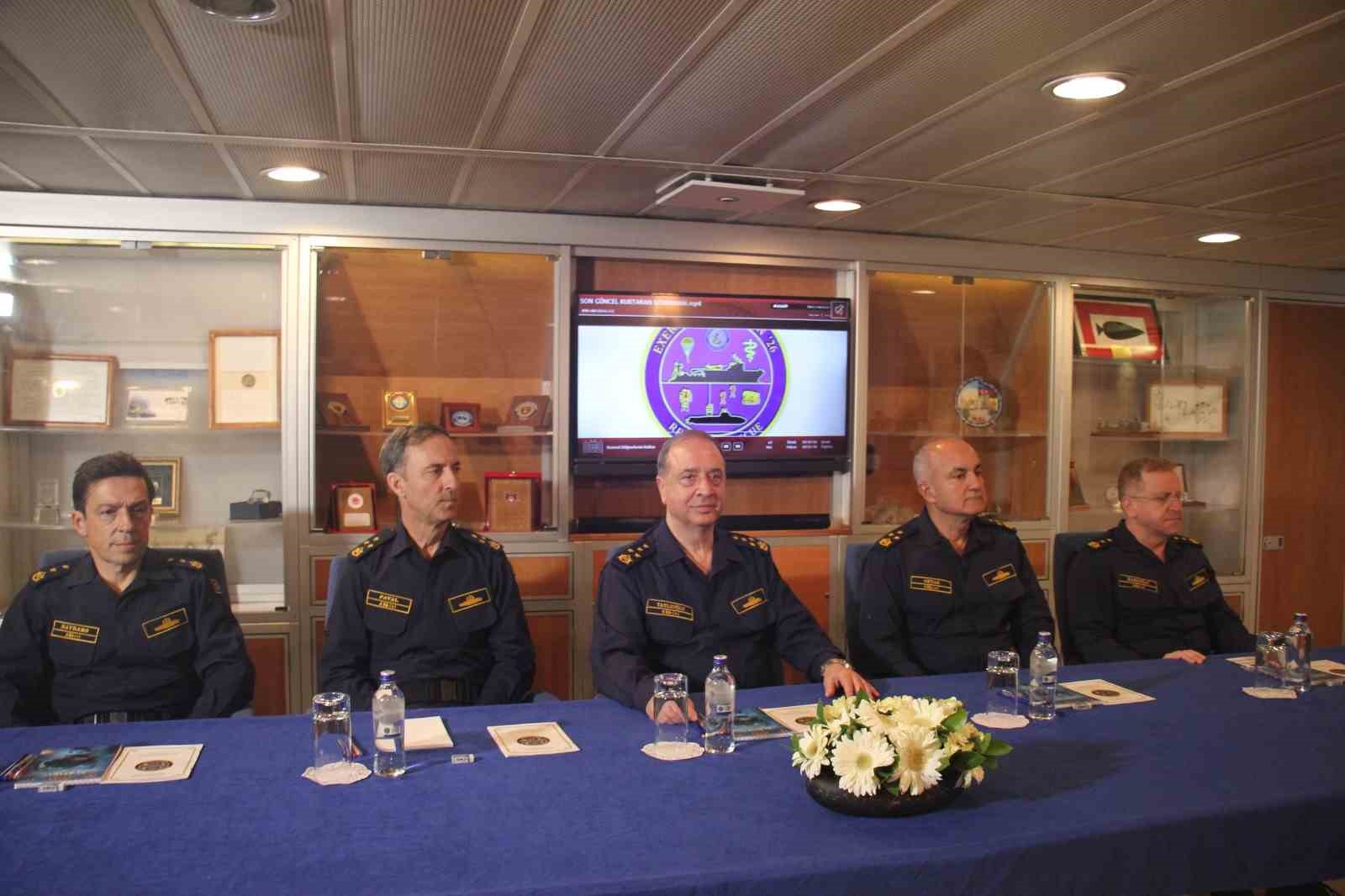 Marmaris açıklarında nefes kesen tatbikat: 22 ülkeden katılım
