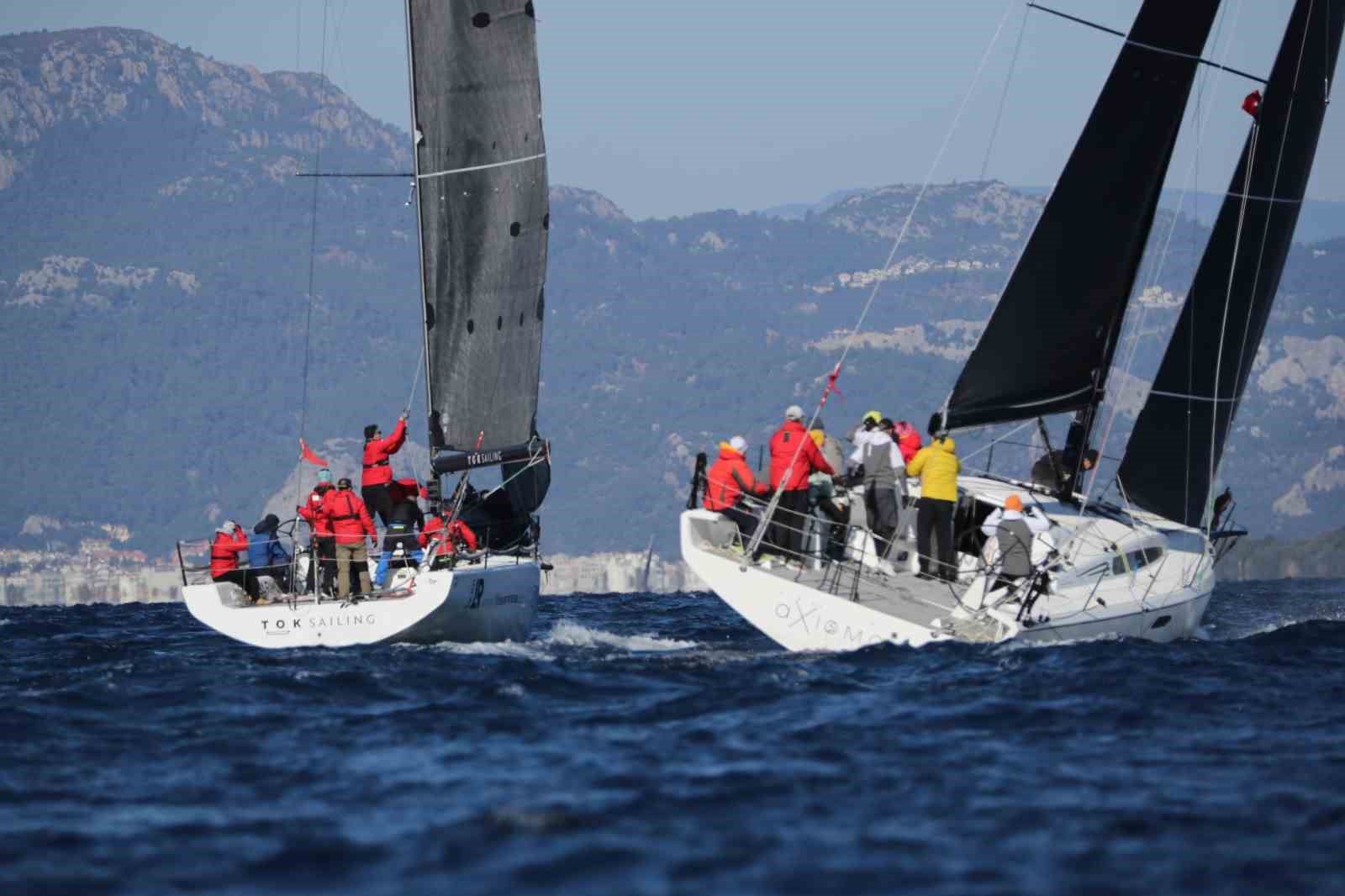 Marmaris Körfezi’nde yine yelkenler fora oldu
