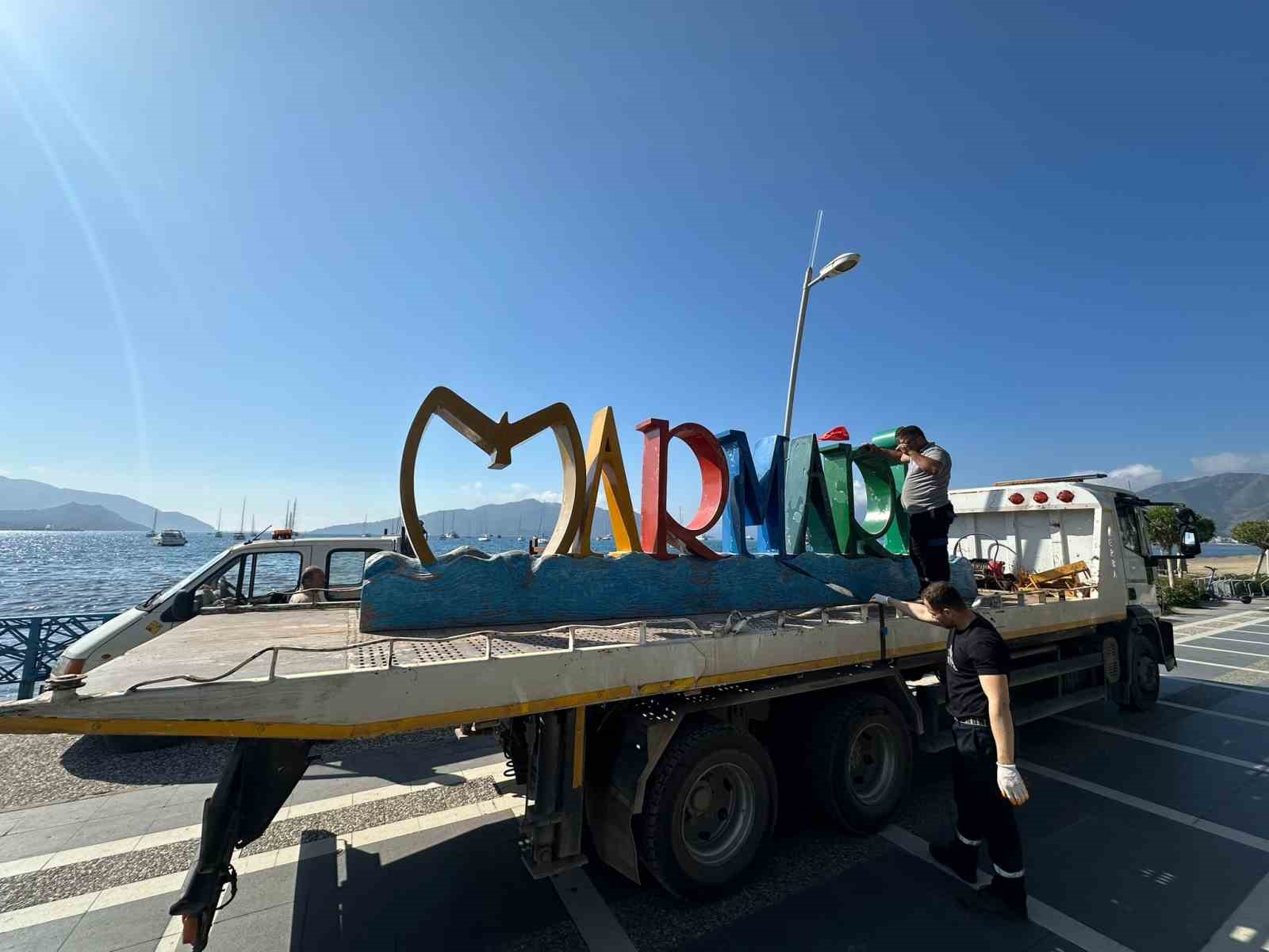 Marmaris yazısı yenileniyor
