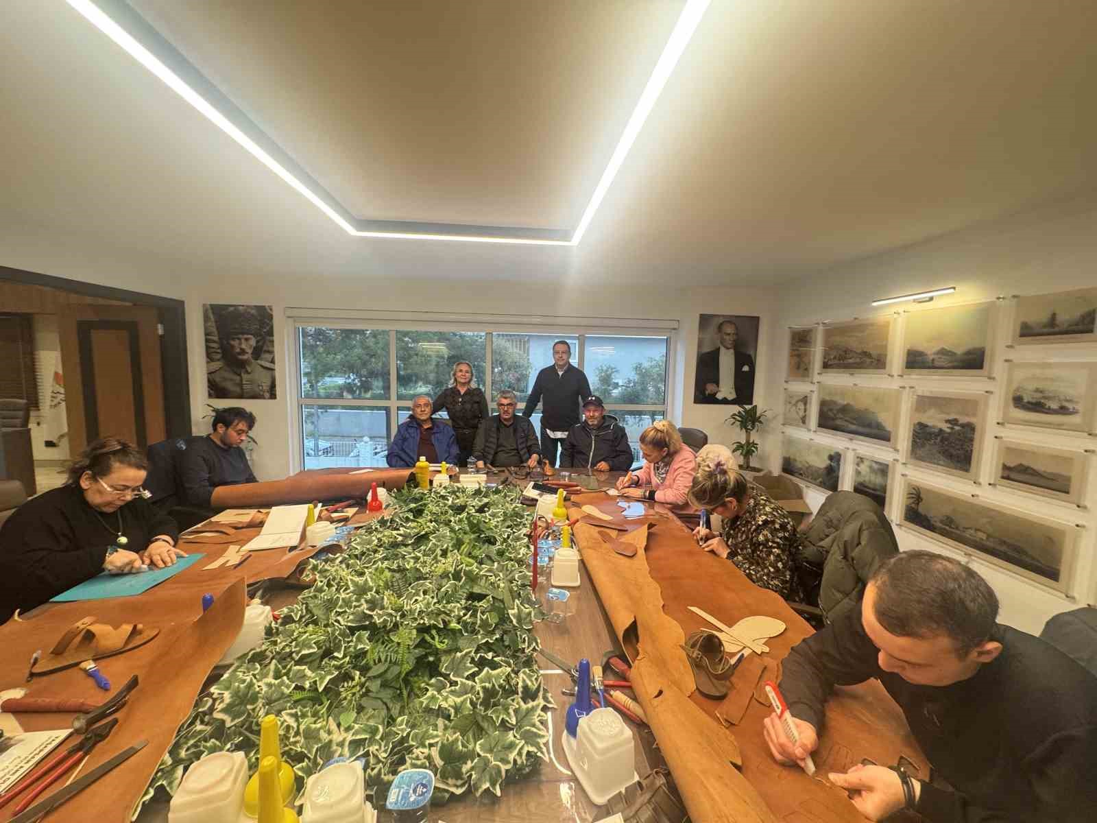 Marmaris’in köklü zanaatı yeniden hayat buluyor
