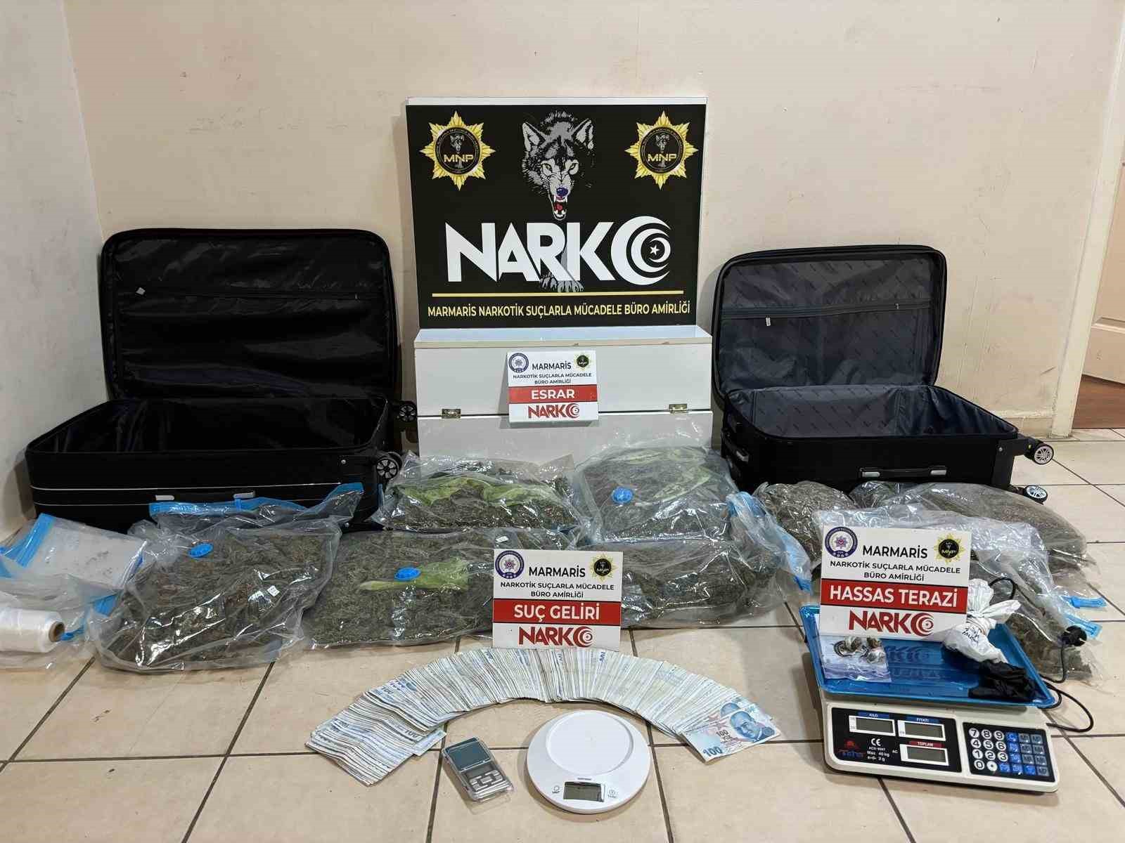 Marmaris’te uyuşturucu operasyonu: 5 tutuklama
