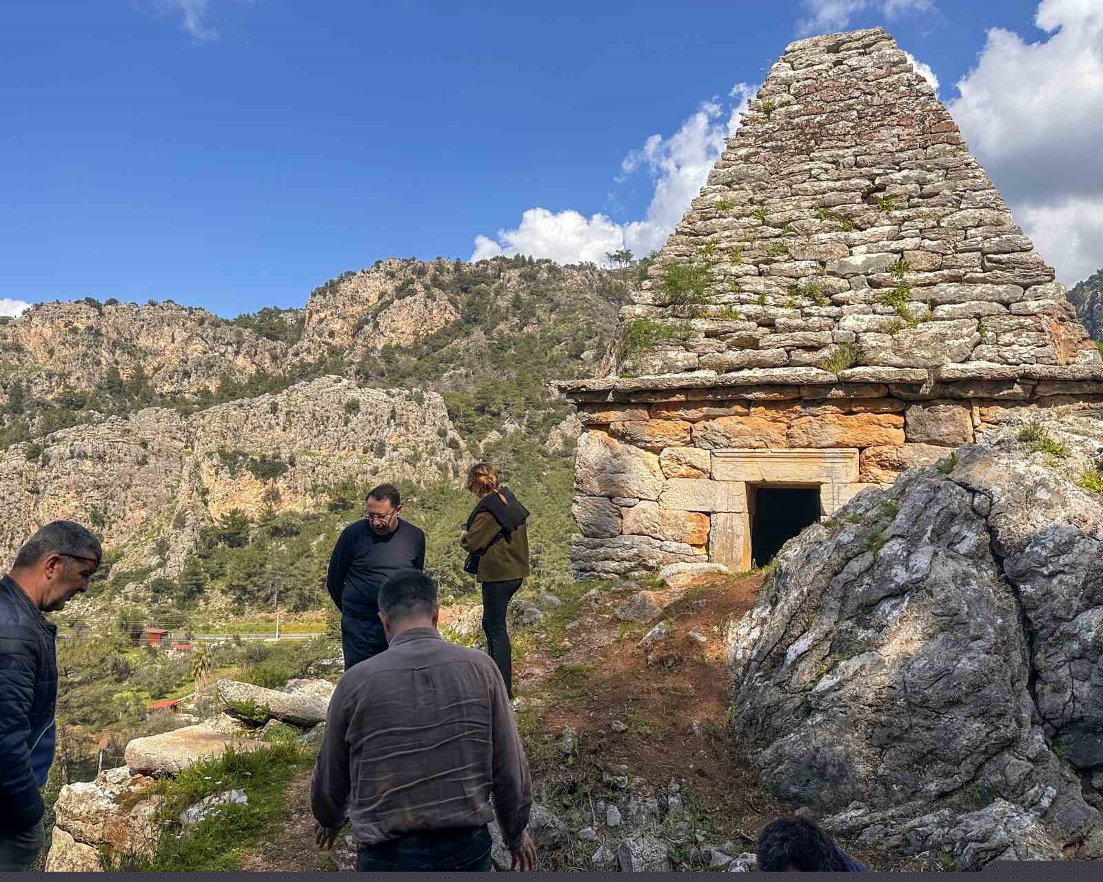 Marmaris’teki Piramit Mezar koruma altına alınıyor
