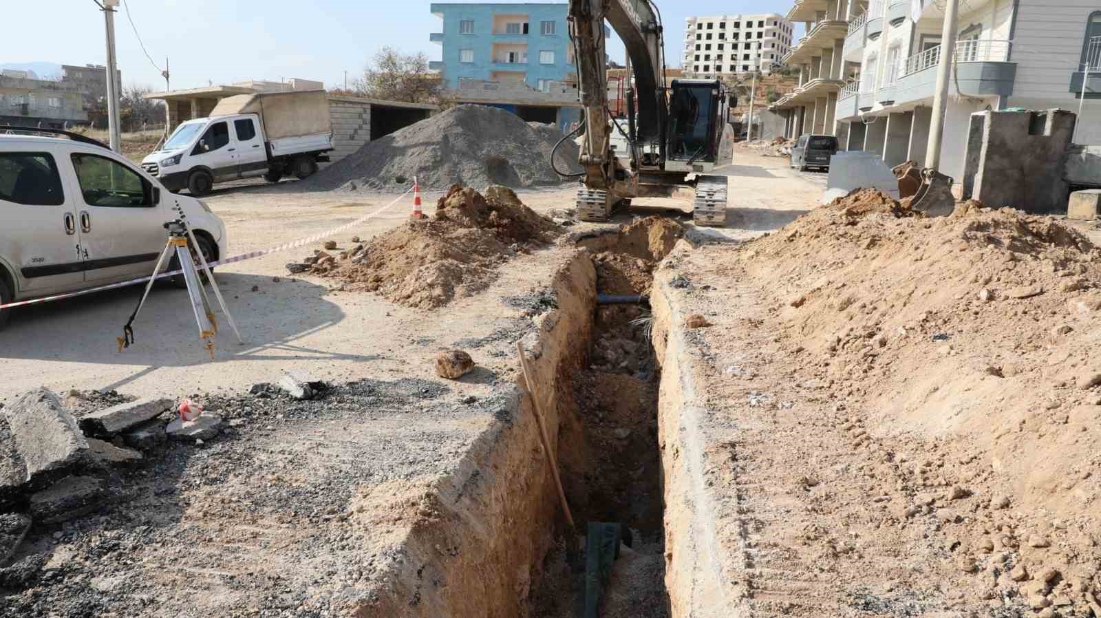 MARSU, Kabala Mahallesi’nde atıksu hattı döşeme çalışmalarını tamamladı
