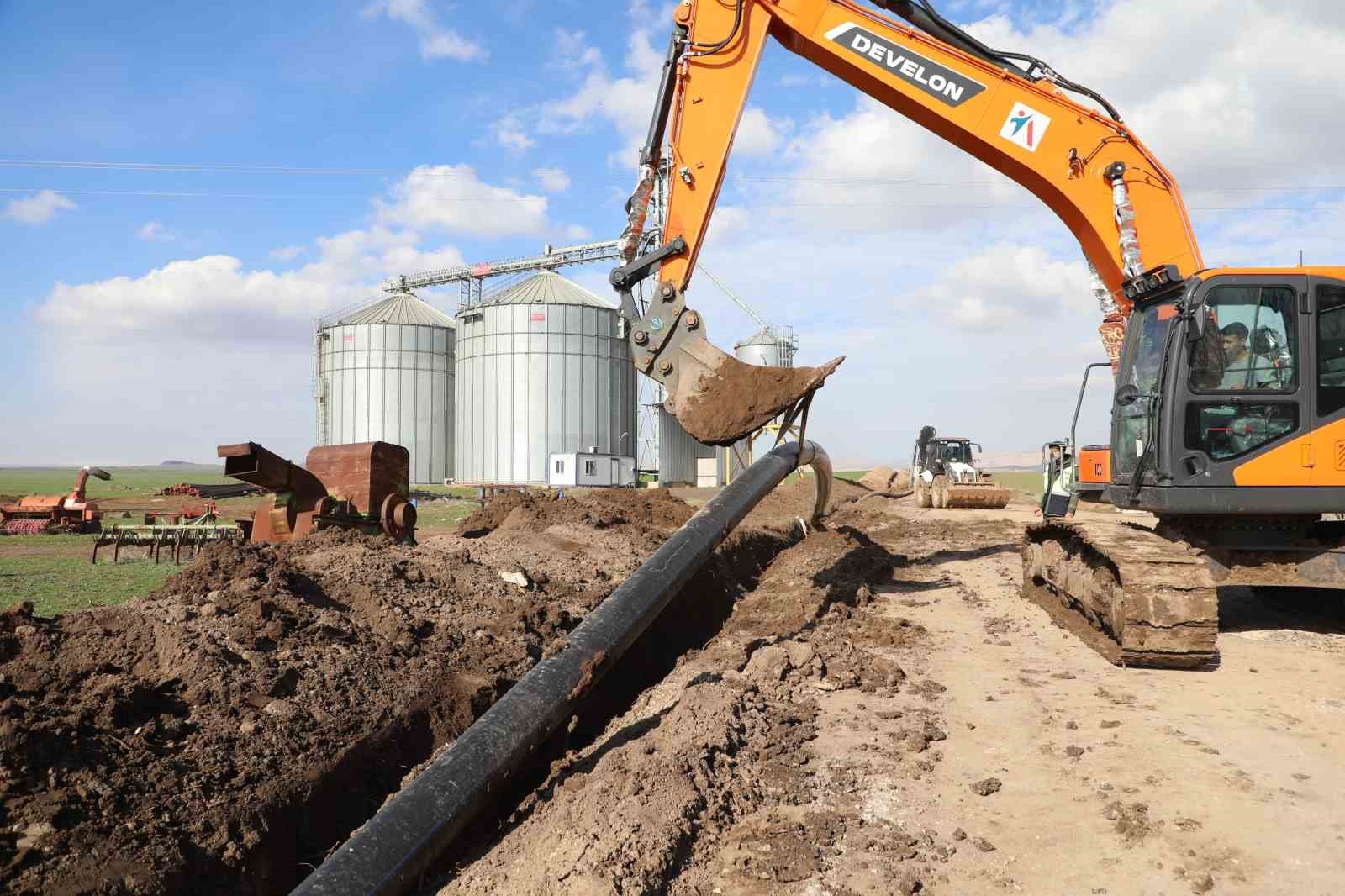 MARSU, Mardin’in en büyük grup içme suyu hattında yenileme çalışması başlattı
