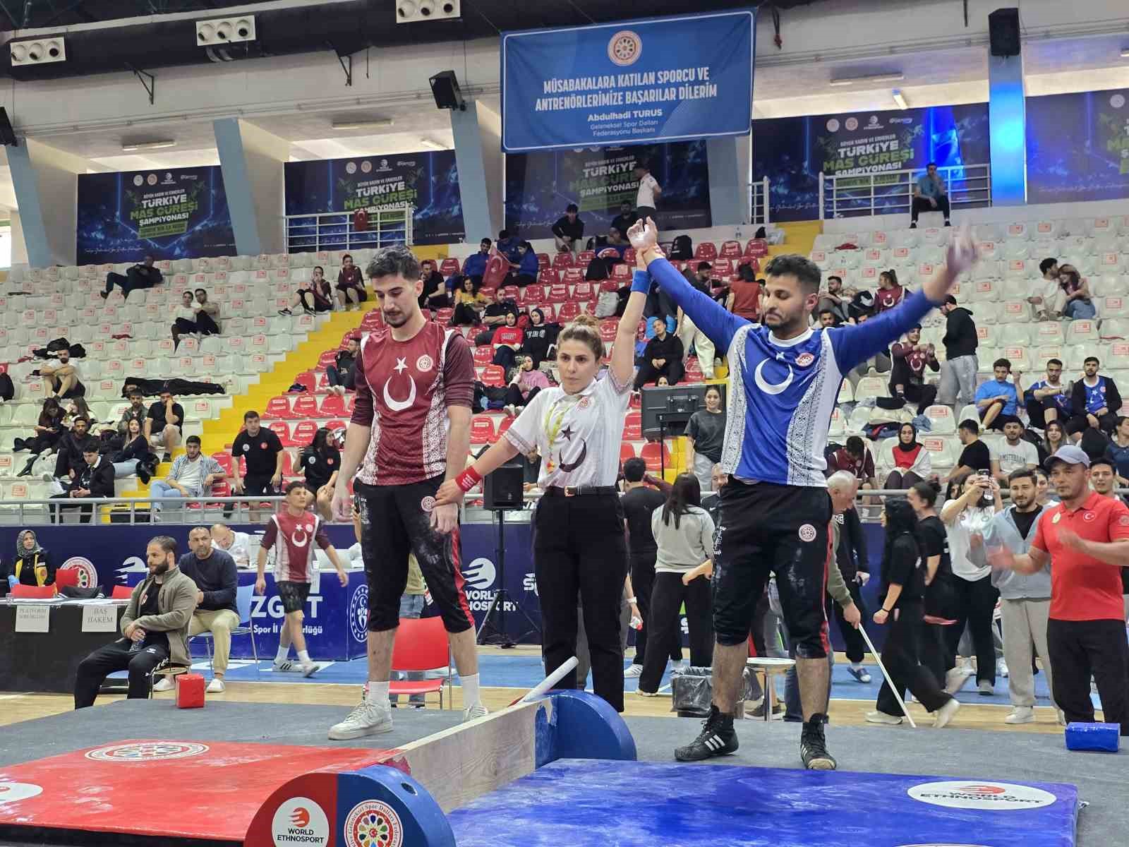 Mas Güreşi Türkiye Şampiyonası Yozgat’ta sona erdi
