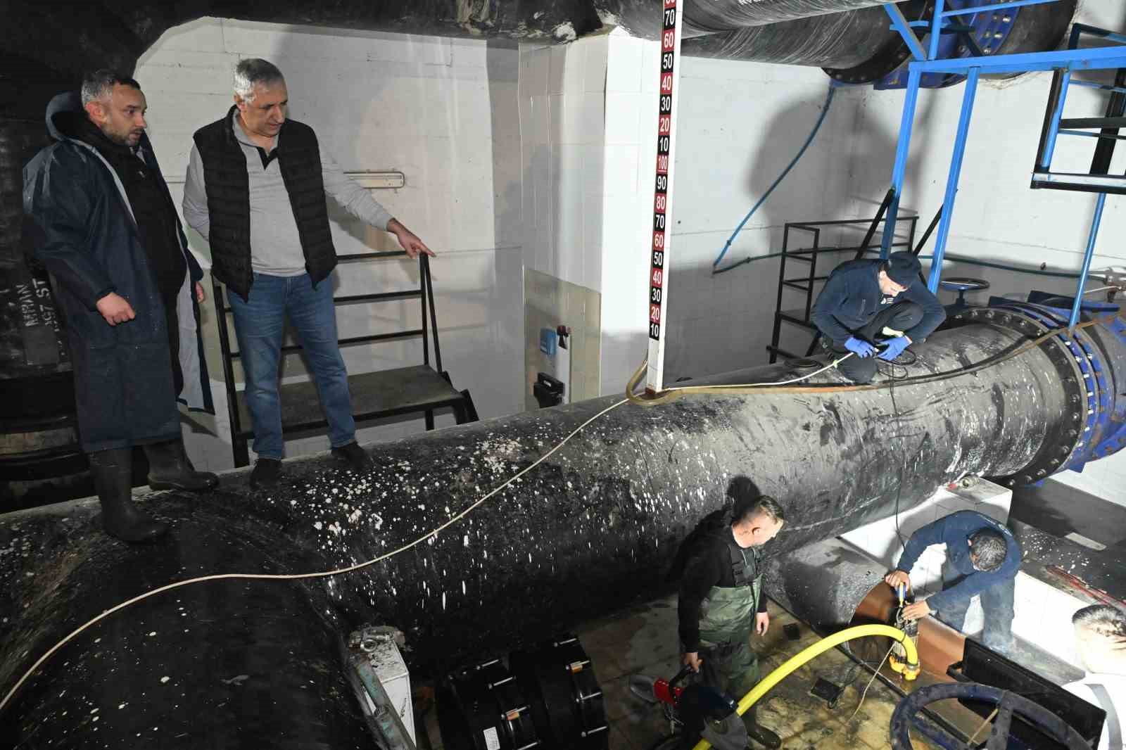 MASKİ’den Manisa altyapısında gece mesaisi
