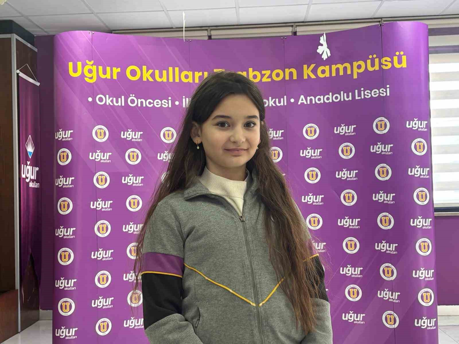 Matematikte dünya birincisi olan Trabzonlu Lina’nın hayali Nobel ödülü
