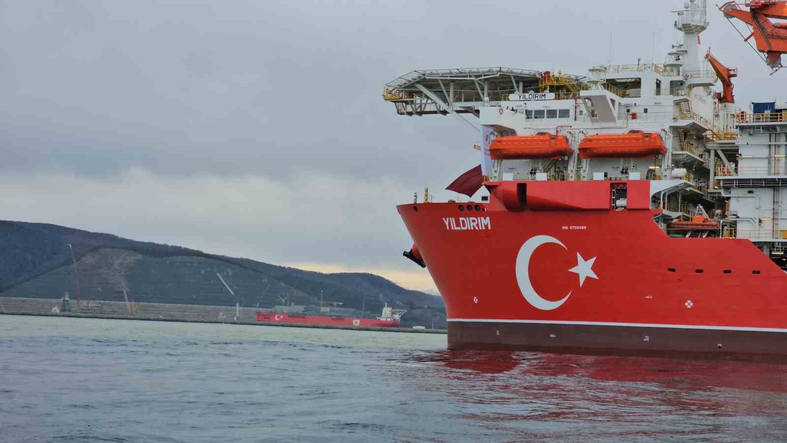 Mavi Vatan’ın yeni neferi Yıldırım havadan görüntülendi
