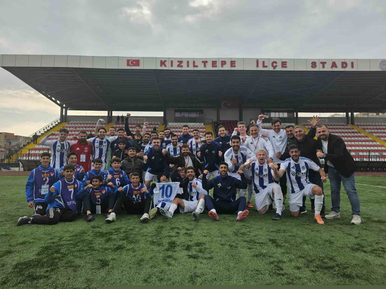 Mazıdağı Fosfatspor 2-0 kazandı, Play-Off’ta yerini korudu

