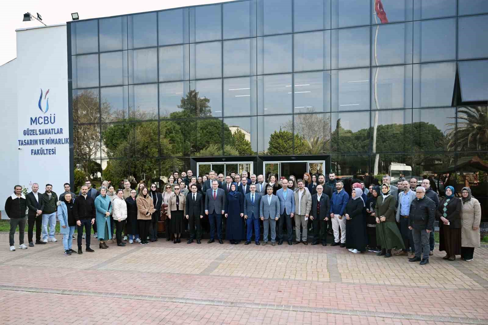 MCBÜ’de geleneksel bayramlaşma töreni gerçekleştirildi
