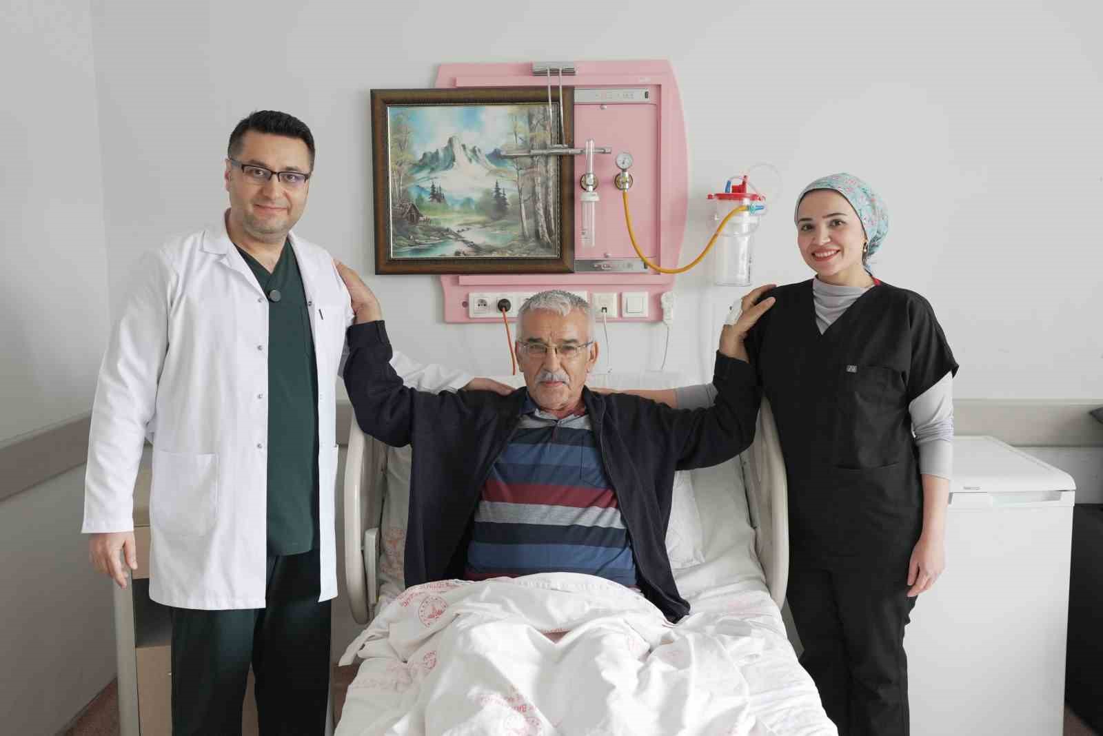 MEAH’ta kapalı yöntemle başarılı kanser ameliyatı
