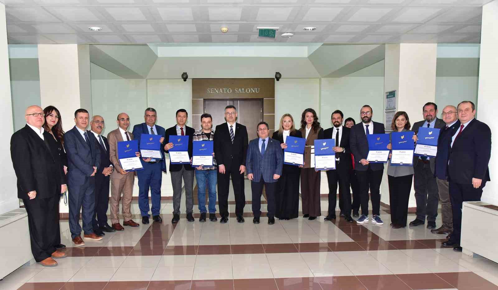 MEDEK akreditasyon belgeleri törenle takdim edildi
