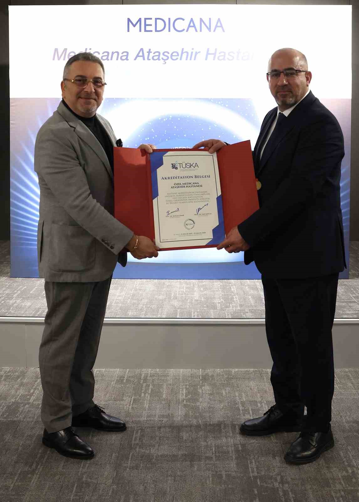 Medicana Ataşehir’e TÜSKA SAS akreditasyonu
