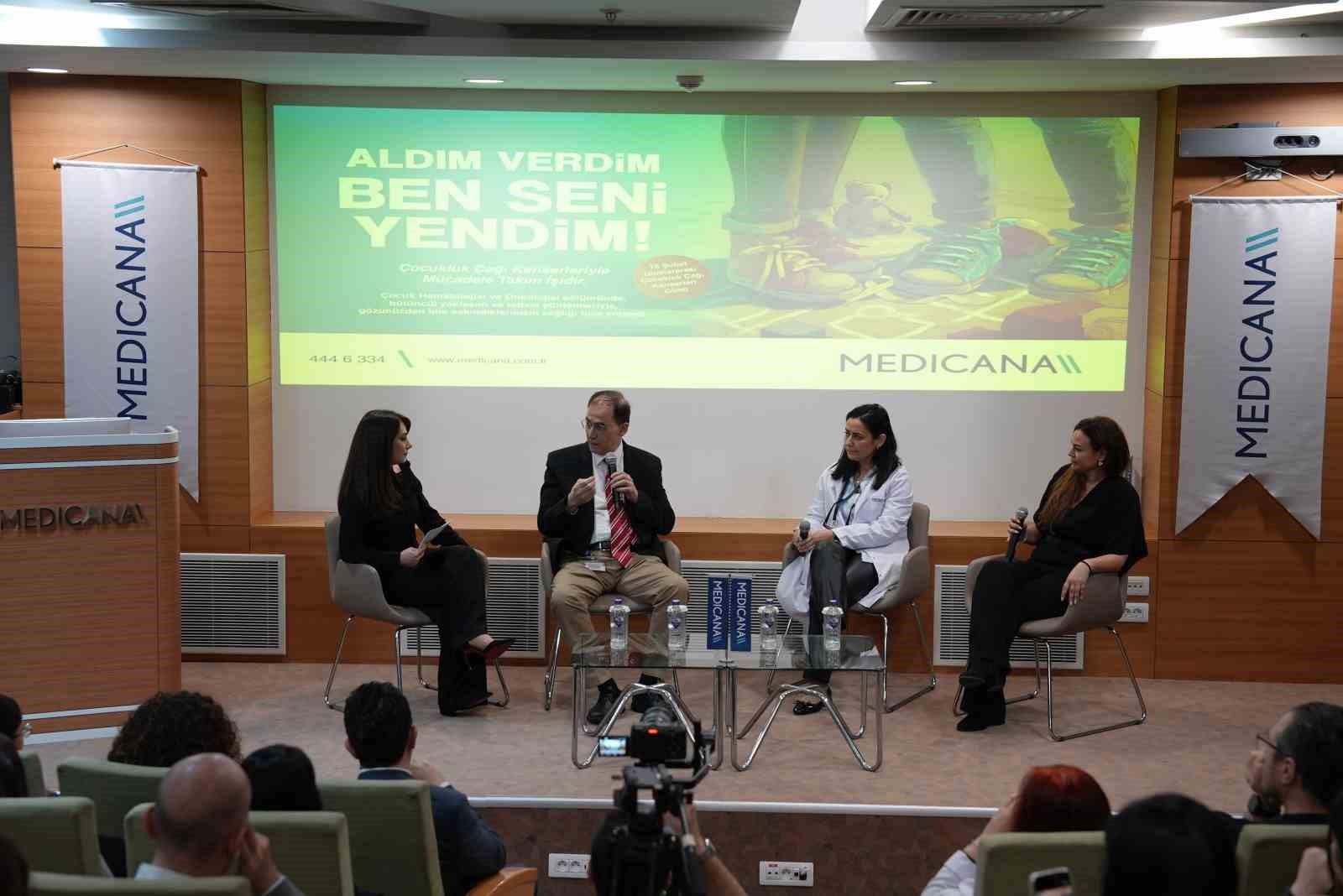 Medicana’da çocukluk çağı kanserleri günü buluşması
Medicana’da çocukluk çağı kanserleri günü buluşması