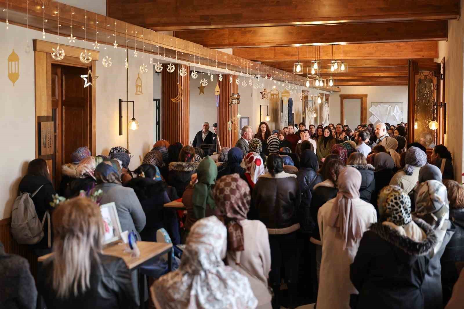 Melikgazi Belediyesi’nden Kadınlar Günü’ne özel el emeği sergi
