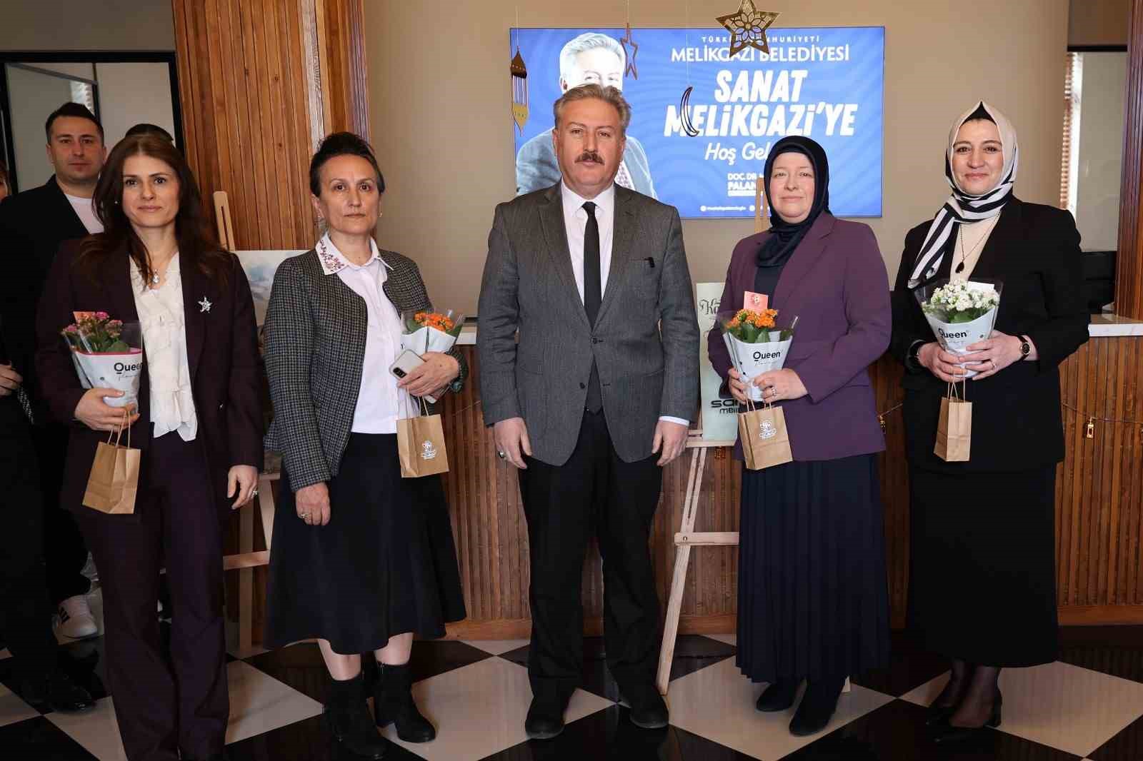 Melikgazi Belediyesi’nden Kadınlar Günü’ne özel el emeği sergi
