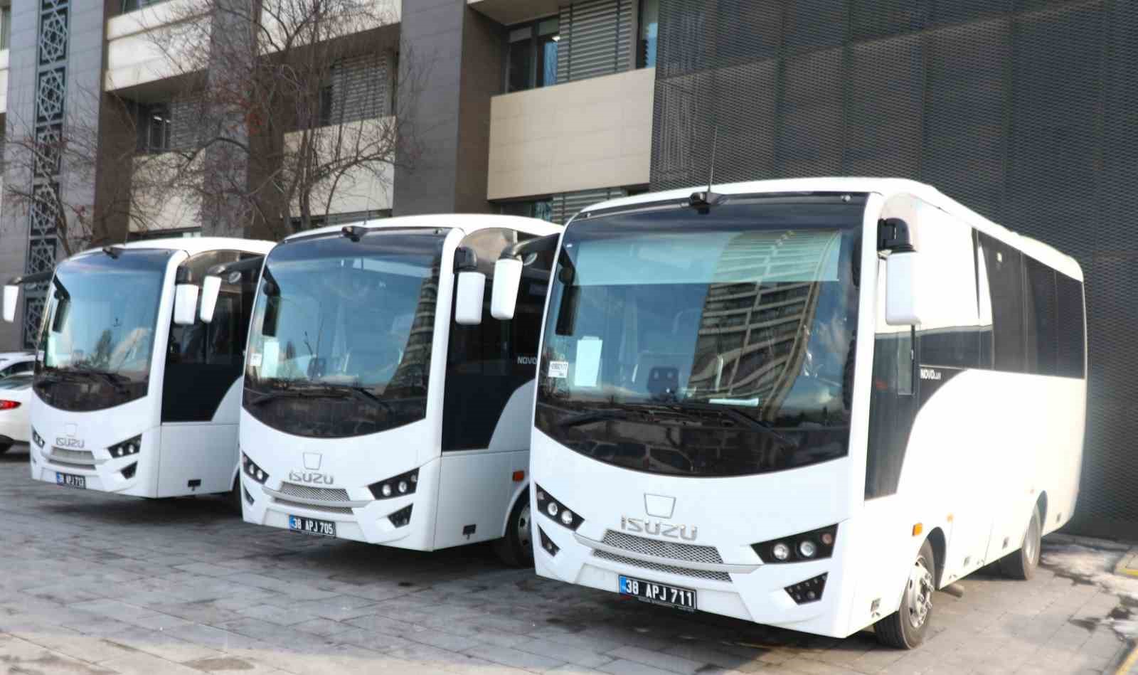 Melikgazi’de araç filosu daha da güçleniyor
