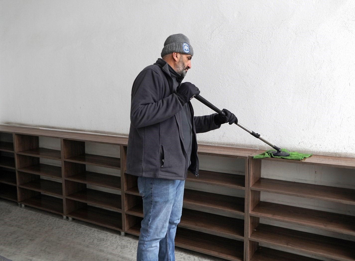 Melikgazi’de camiler Ramazan için temizleniyor
