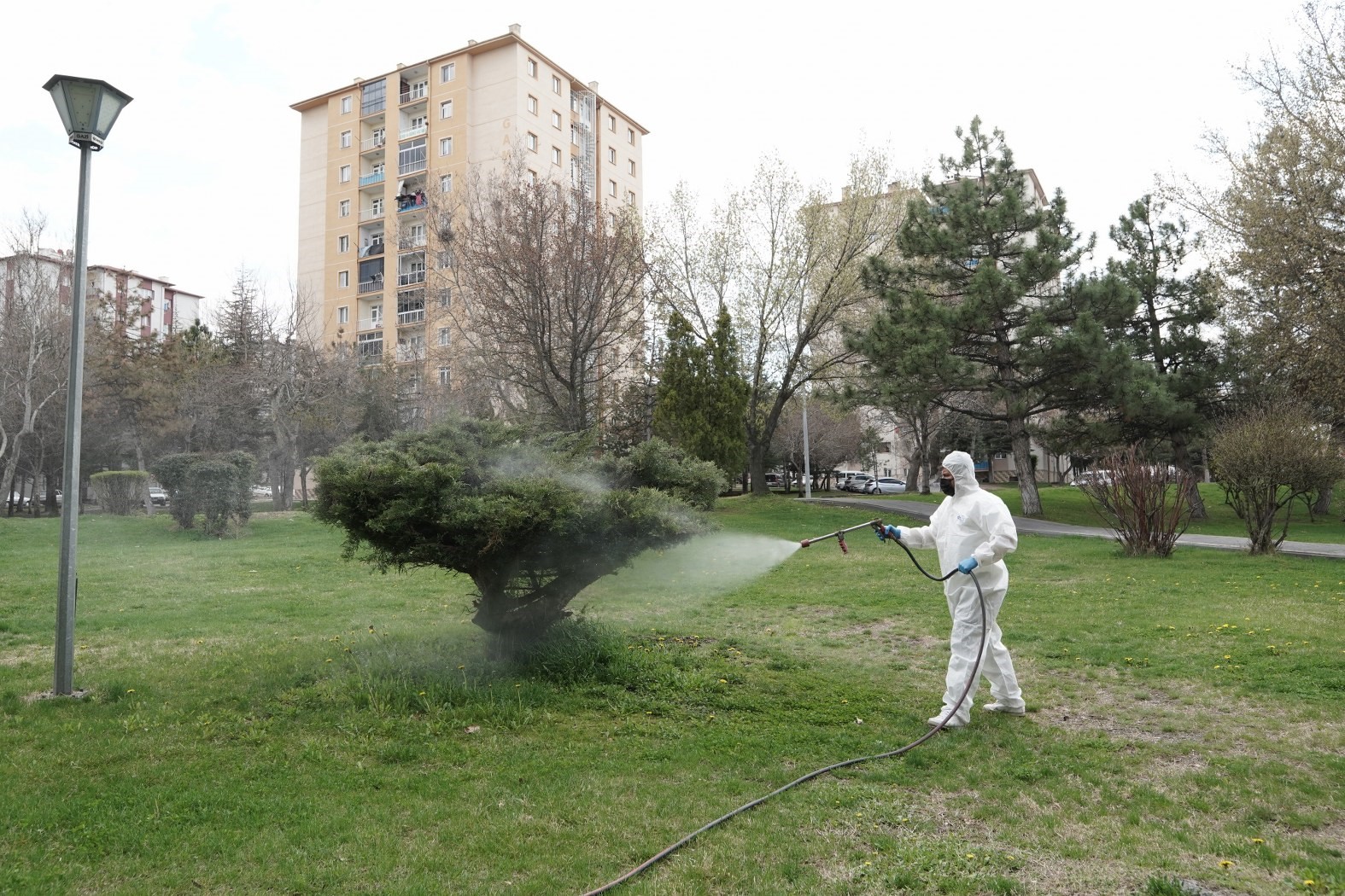 Melikgazi’de haşeresiz ve sivrisineksiz bir yaz için ilaçlama yapıldı
