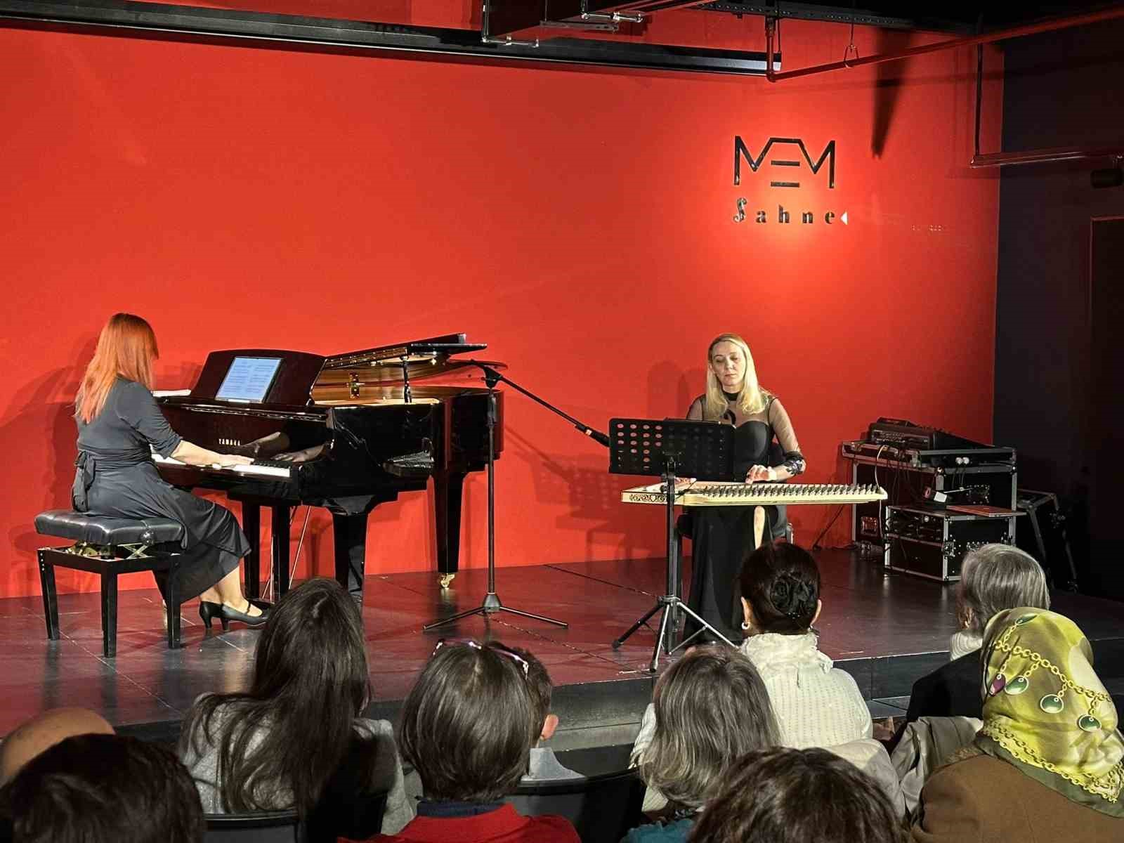 MEM’de kanun ve piyano yankılandı
