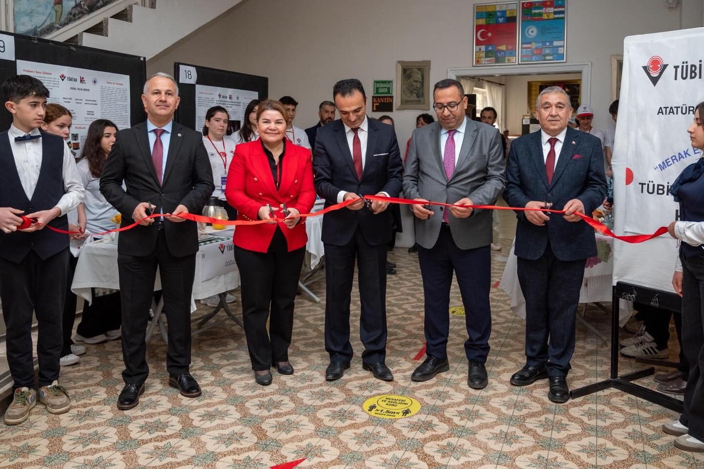 Menteşe Atatürk Turizm MTAL’de bilim rüzgarı
