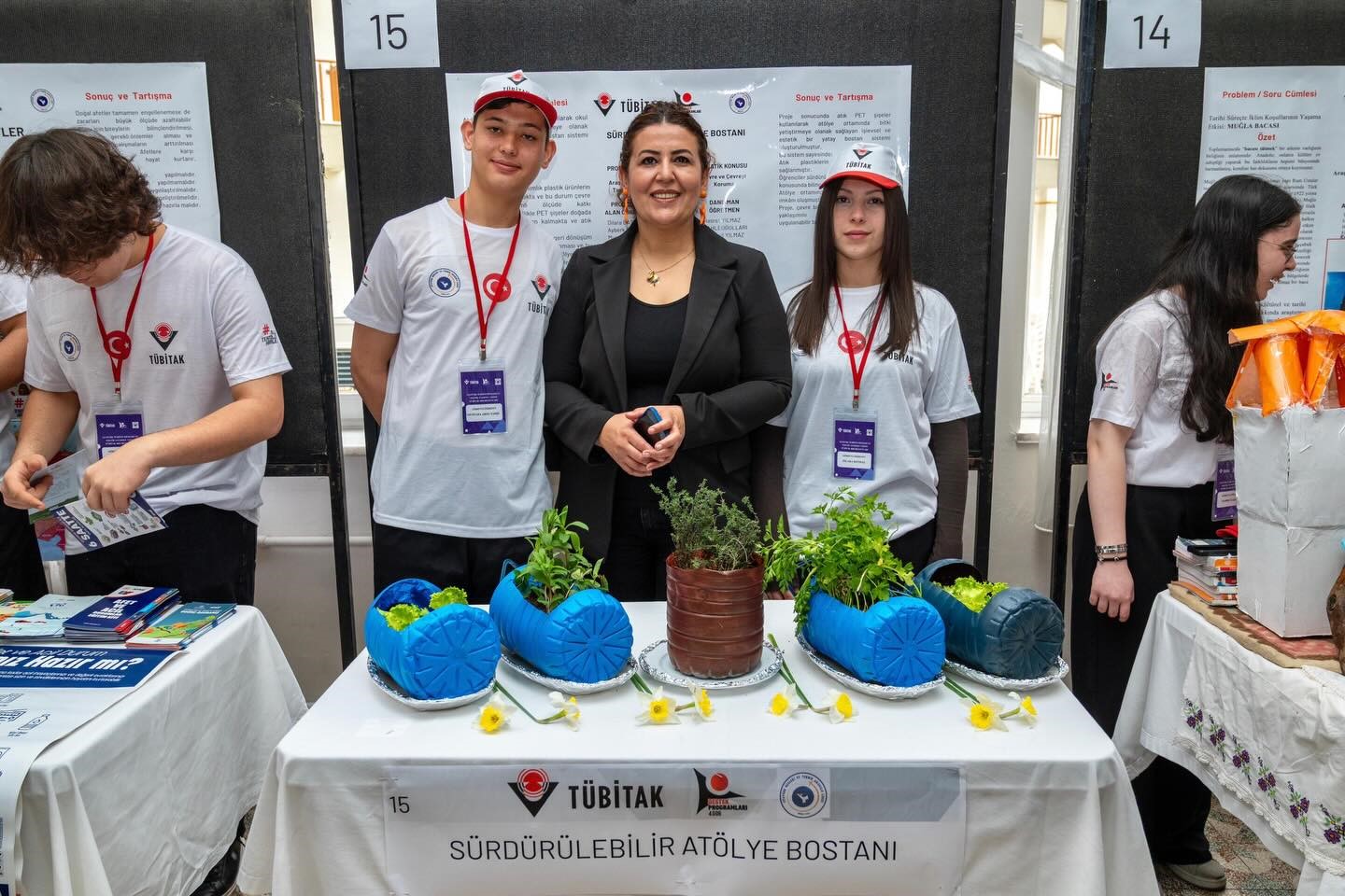 Menteşe Atatürk Turizm MTAL’de bilim rüzgarı
