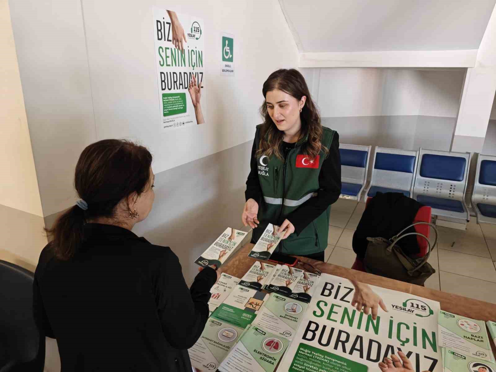 Menteşe Devlet Hastanesi’nde bağımlılıkla mücadele seferberliği
