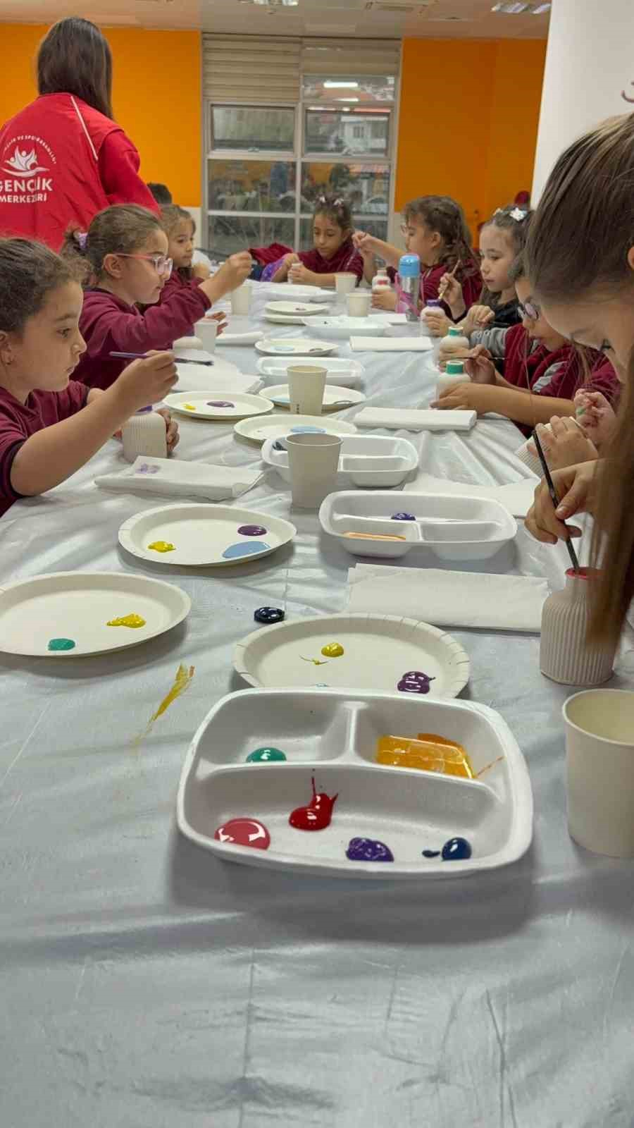 Menteşe’de eğitim ve sanat el ele
