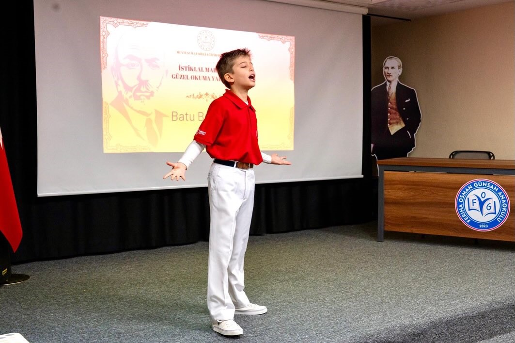 Menteşe’de İstiklal Marşı coşkusu sertifikalarla taçlandı
